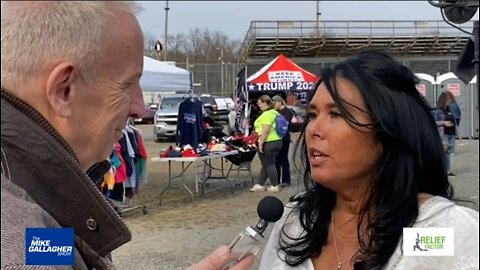 Mike interviews Co-Organizer of The People’s Convoy Maureen Steele in Hagerstown, Maryland to discuss what this protest is truly all about