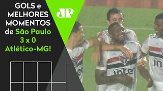 SÃO PAULO 3 x 0 ATLÉTICO-MG | MELHORES MOMENTOS E GOLS | 16/12/2020