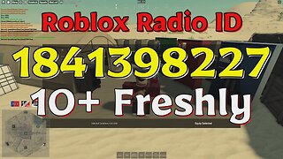 Freshly Roblox Radio Codes/IDs