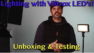 Viltrox Bi-Color LED Studio Lighting for Interview & Content Creators