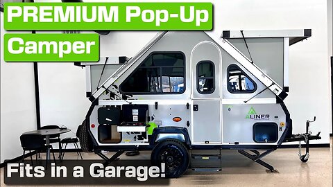 Premium, Off-Road Pop-Up Camper | Aliner Classic w/ 2 Hard Dormers and Off-Road Package