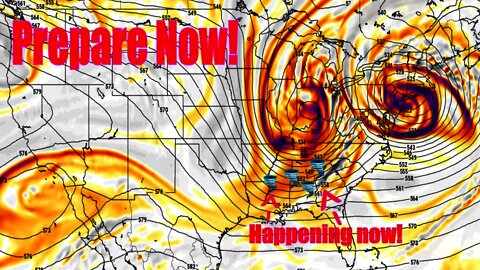 Monster Storm Update! Severe Weather Update! - The WeatherMan Plus Weather Channel