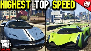 10 Highest Top Speed Vehicles In GTA Online