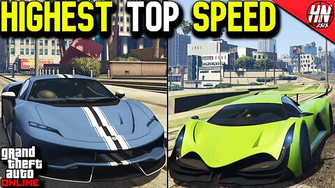 10 Highest Top Speed Vehicles In GTA Online