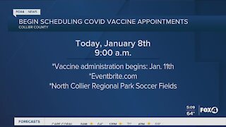 Collier County vaccines being scheduled