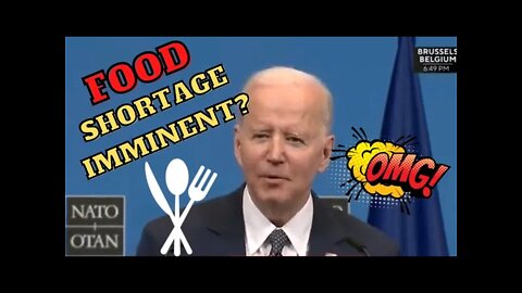 Biden: I Never Said Sanctions Deter, Food Shortages Coming
