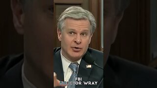 Christopher Wray, There Are No Political Appointees In The FBI