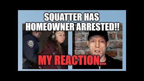 MY REACTION - SQUATTERS HAVE HOMEOWNER ARRESTED, RATE-CUTS BEGIN, FINANCIAL PAIN SPREADS