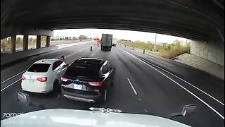 Reckless Driver On Highway 401