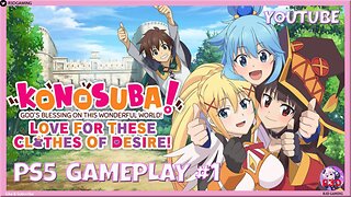 KONOSUBA - God's Blessing on this Wonderful World! Love For These Clothes Of Desire! PS5 GAMEPLAY!