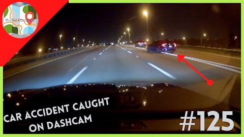 Driver Has Extreme Near-Miss When Another Driver Goes Into His Lane - Dashcam Clip Of The Day #125