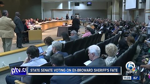 State senate voting on ex-Broward County sheriff's fate