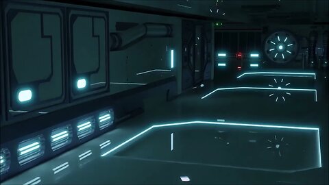 Space Corridor - White Noise ASMR