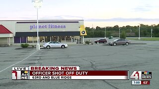 Off-duty officer shot in chest working security