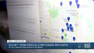 Short term rentals refusing refunds despite coronavirus