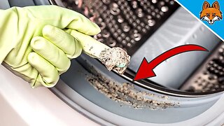 EASIEST way to Clean your Washing Machine 💥 (UNBELIEVABLE Result) 🤯