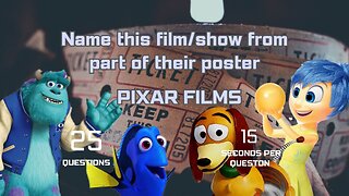 Guess the Pixar Movie