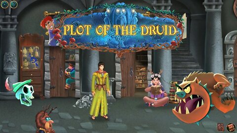 Plot of the Druid - Chapter I, An Almost Banished Druid (Fantasy Point-&-Click Adventure)