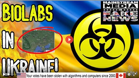 BIOLABS IN UKRAINE! - US Establishment PANICS To COVER UP Biowarfare! - What's REALLY Happening?