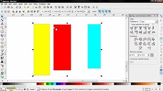 Align and Distribute PART 3 - Inkscape Beginners' Guide ep23