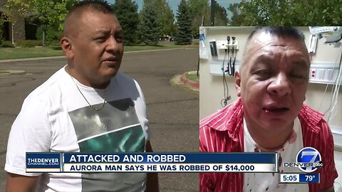 Aurora man says he was attacked, robbed of $14k cash in church parking lot