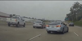 Dashcam video captures crash on SR-94