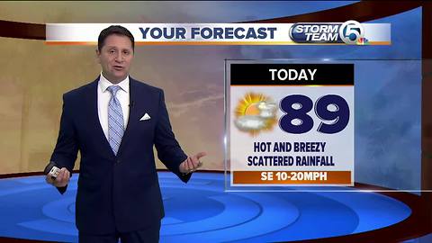 Glenn Glazer's Monday forecast