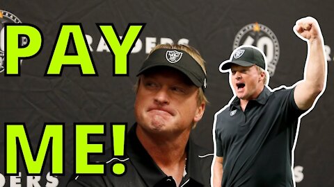 Jon Gruden & Raiders Talking CONTRACT SETTLEMENT PROVING He WAS FIRED! Coach Wants To Be PAID!