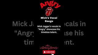 The Rolling Stones: Mick Jagger's Surprising Vocal Ability #shorts #rollingstones #rocknroll