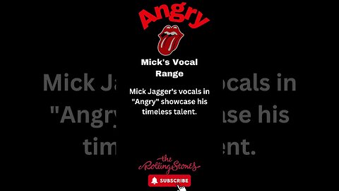 The Rolling Stones: Mick Jagger's Surprising Vocal Ability #shorts #rollingstones #rocknroll