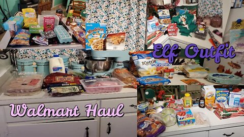 Aldi Haul / Walmart Haul | Christmas Candy | Week of Groceries | Family Of 5 | Elf Outfit