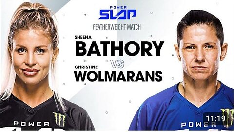 First Women's Match in Power Slap History _ Sheena Bathory vs Christine Wolmarans _ Power Slap 5.