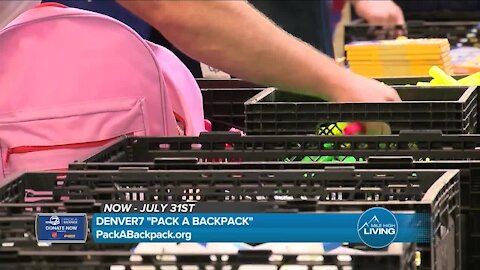 Pack A Backpack! // Denver7 and Les Scwhab