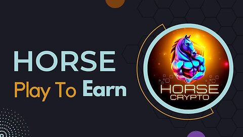 Horse - A free economy NFT Play To Earn game inspired by horse racing - New crypto project