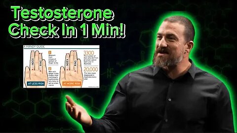 How To Check Your Testosterone Levels in Less Than 1 Min!