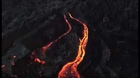 Fantastic drone footage of Kilauea volcano in Hawaii