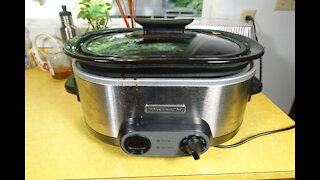 Problem with KitchenAid Slow Cooker