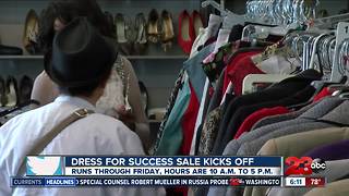 Dress for Success Sale Begins