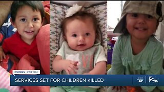 Services set for children killed by their mother