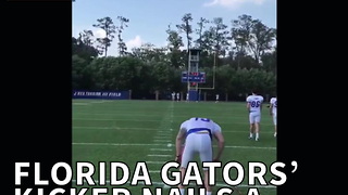 Florida Gators' Kicker Nails An 81-yard Field Goal