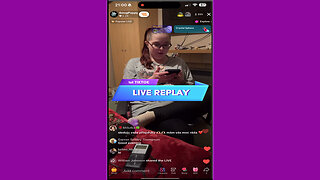 TikTok Live Replay!