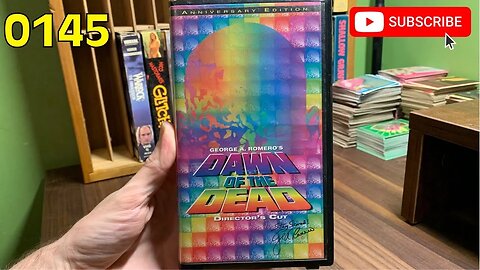 [0145] DAWN OF THE DEAD (1978) VHS INSPECT [#dawnofthedead #dawnofthedeadVHS]