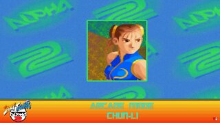 Street Fighter: Alpha 2: Arcade Mode - Chun-Li