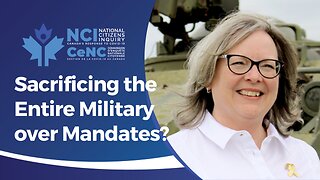 Sacrificing the Entire Military over Mandates? - Catherine Christiansen - Red Deer