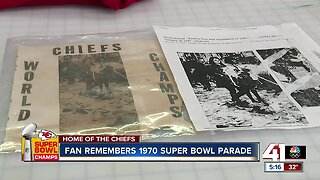 Chiefs fan remembers 1970 Super Bowl parade
