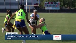 Dwyer flag football headed to district title game