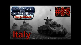 Hearts of Iron IV Man the Guns - Britain - 25 Battles in Italy!