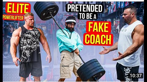 Elite Powerlifter Pretended to be a #FakeTRAINER #Anatoly #Gym #Fitness