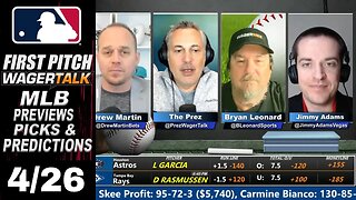 MLB Predictions and Picks Today | Baseball Betting Advice and Tips | First Pitch for April 26