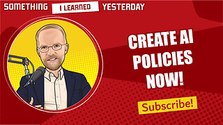 Create AI policies now to avoid lawsuits later!